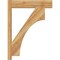 Ekena Millwork Westlake Block Rough Sawn Outlooker, Western Red Cedar, 6"W x 24"D x 32"H OUT06X24X32WTL05RWR - alternate 2